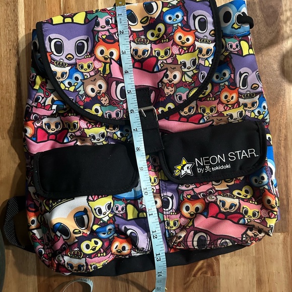 Neonstar by Tokidoki Loungefly Backpack| Colorful Owls| Unisex - Picture 13 of 13